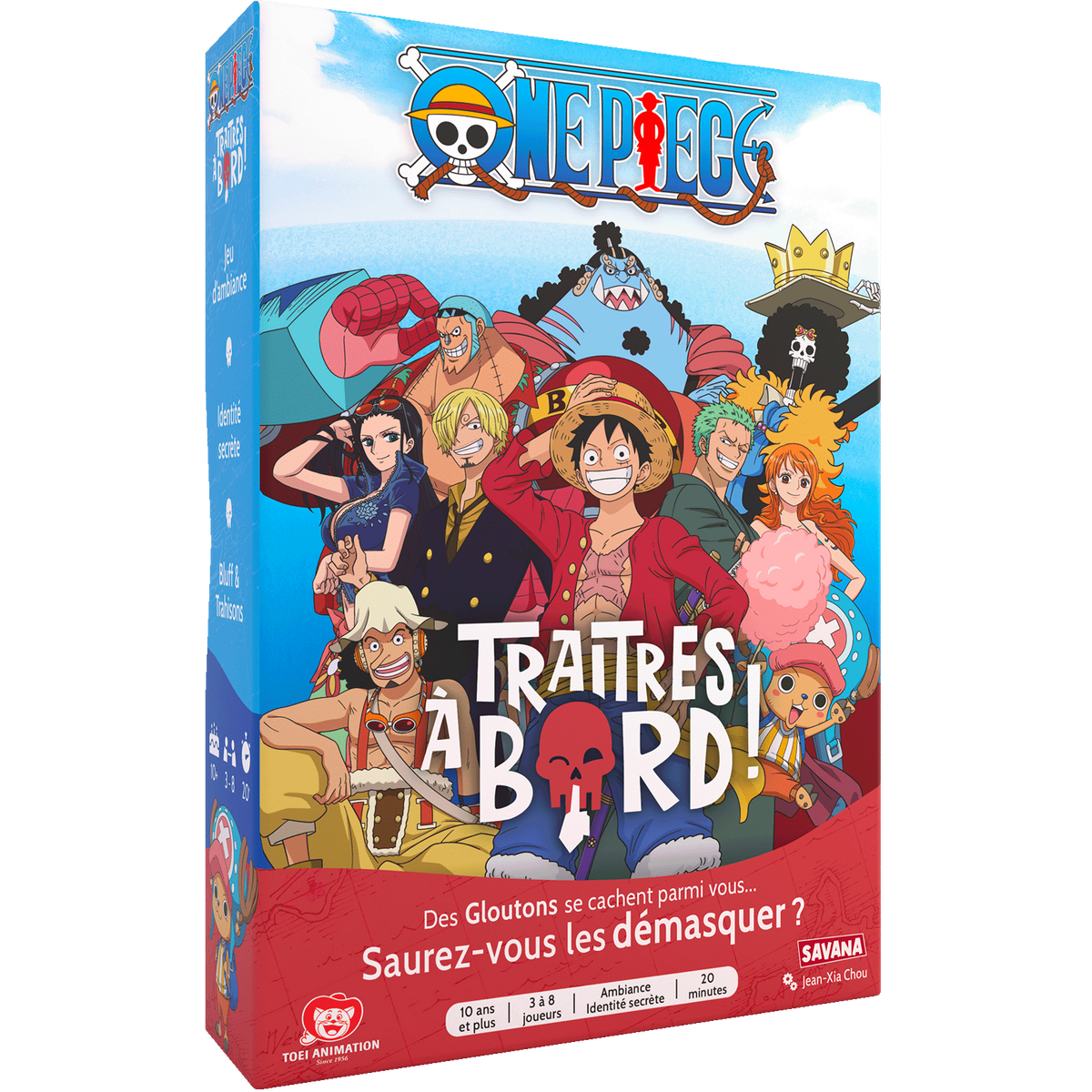 Traitors Aboard One Piece – game box