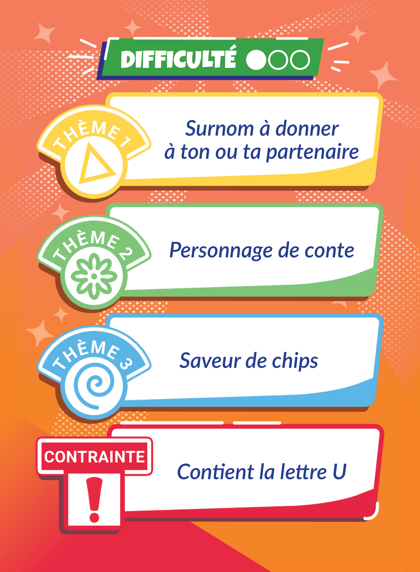 Carte thème BINGMO 6
