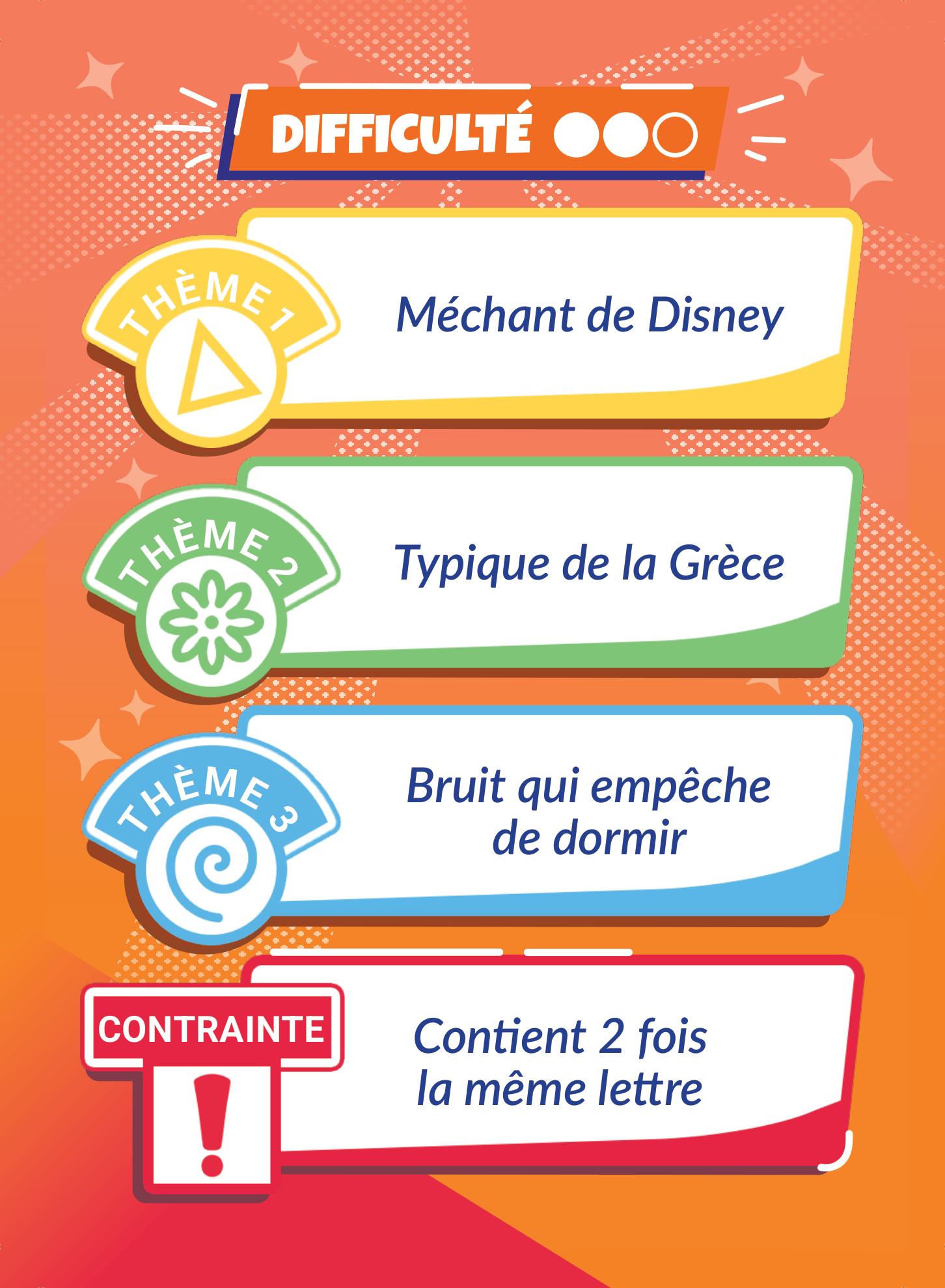 Carte thème BINGMO 8