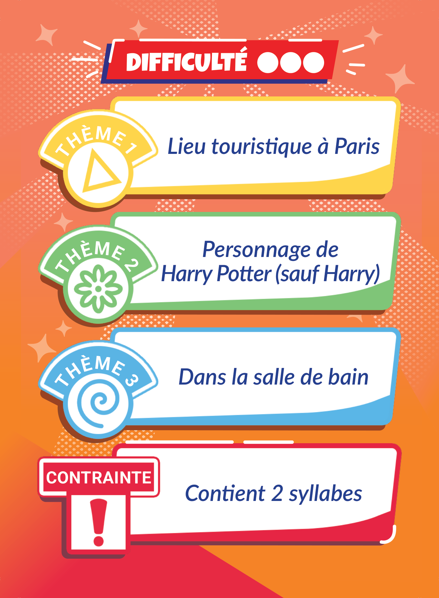 Carte thème BINGMO 9