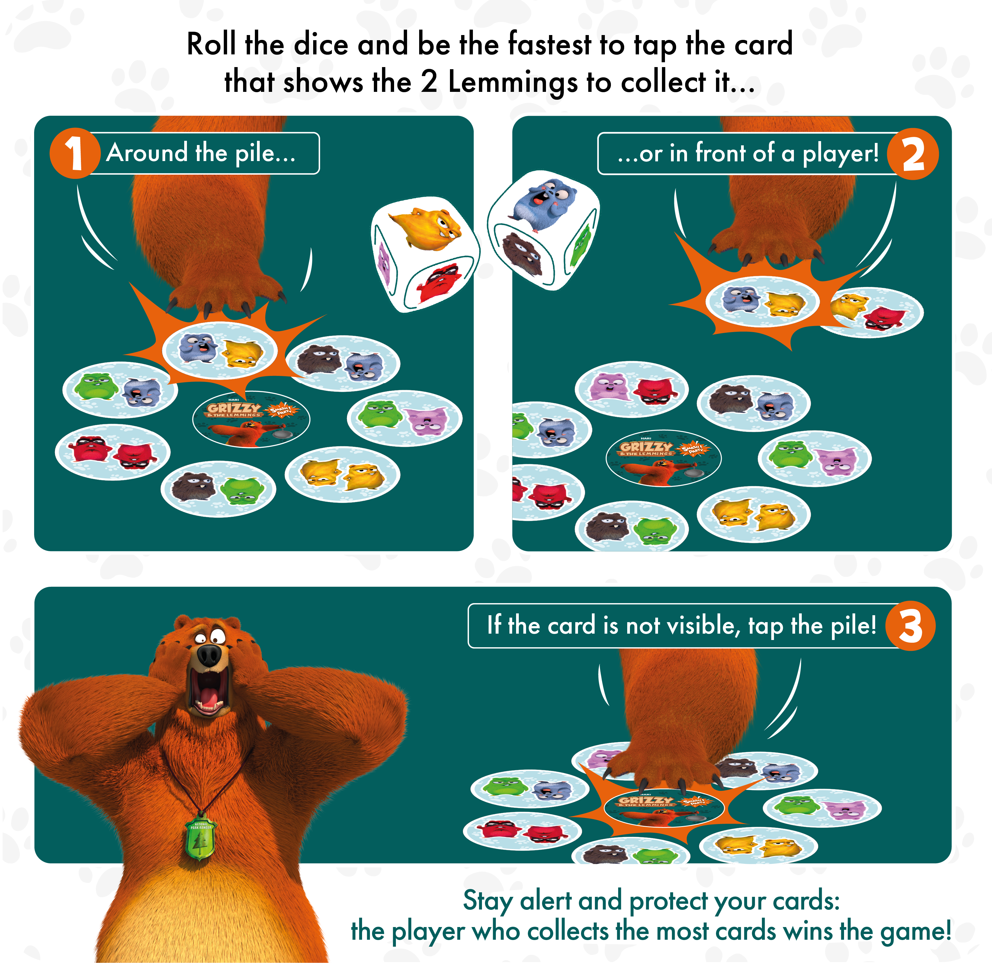 How to play Grizzy Smash Party
